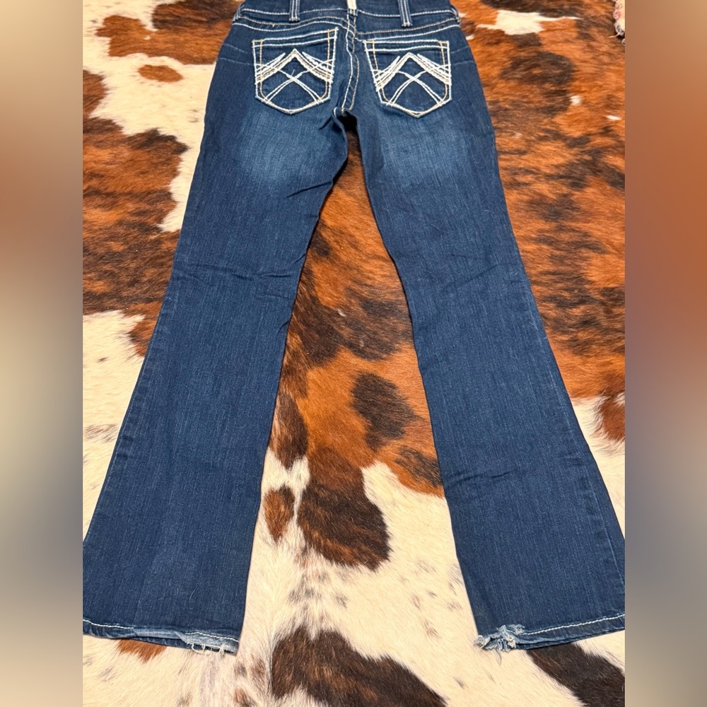 Ariat Blue Flare Wide Leg Jeans
